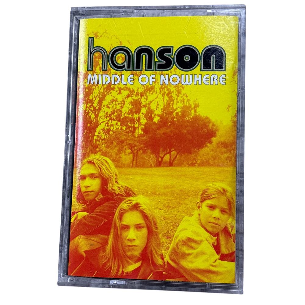 Hanson - Middle Of Nowhere Cassette Album (Mercury, 1997) boy band pop